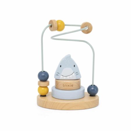 Trixie - Wooden beads maze - Mr. Shark