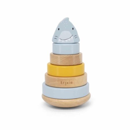 Trixie - Wooden stacking toy - Mr. Shark