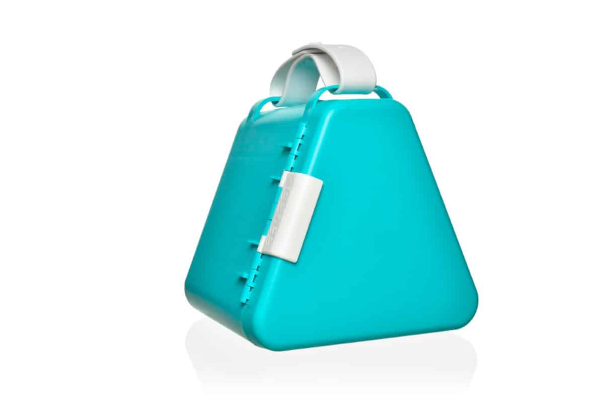 Trunki - TEEBEE Eenhoorn Una - Kids Travel Toy Box, bevat een leuk activiteitenboekje, kleurpotloden en stickers, in doos 15,5x18x18cm,Â 3+