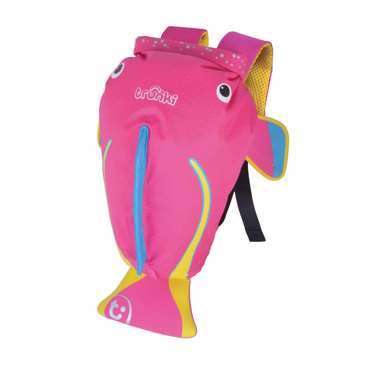 Trunki - ZWEMZAKJE vis roze (Coral), waterdicht, 40 cm, 2-6 jaar