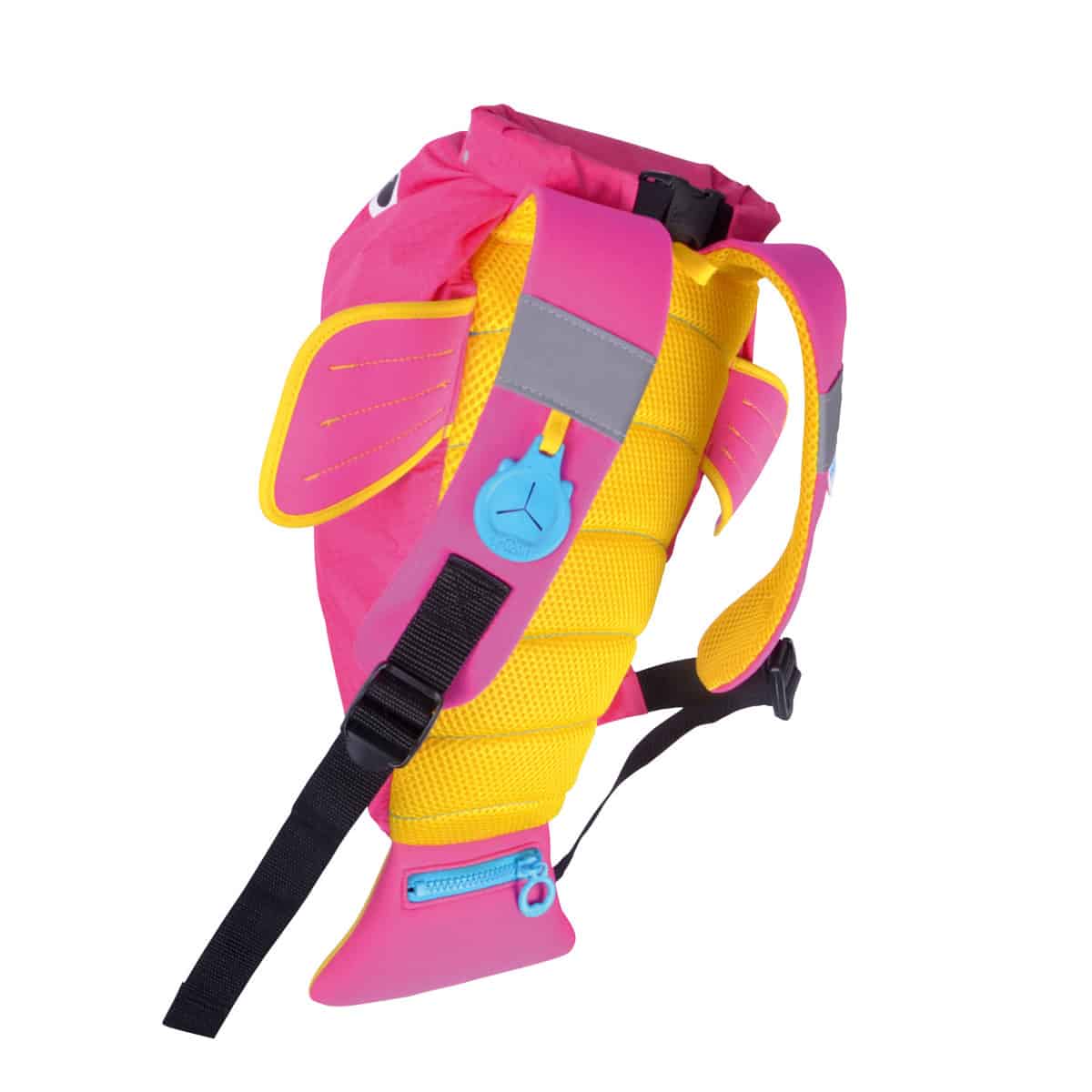 Trunki - ZWEMZAKJE vis roze (Coral), waterdicht, 40 cm, 2-6 jaar