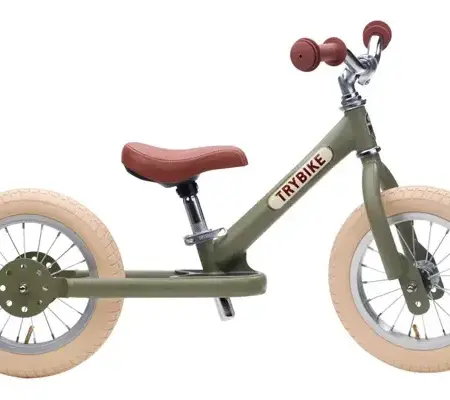 Trybike - Trybike Steel (tweewieler / deux-roues) vintage matt green
