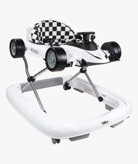 Tryco - 2-in-1 Baby Walker - F1 Racer - White
