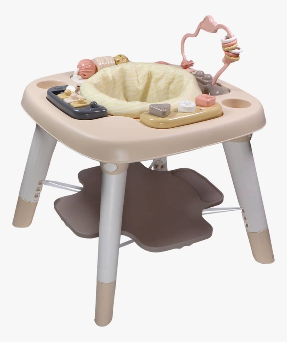 Tryco - Activity Table 3-in-1 - Zebra - Pink/Beige