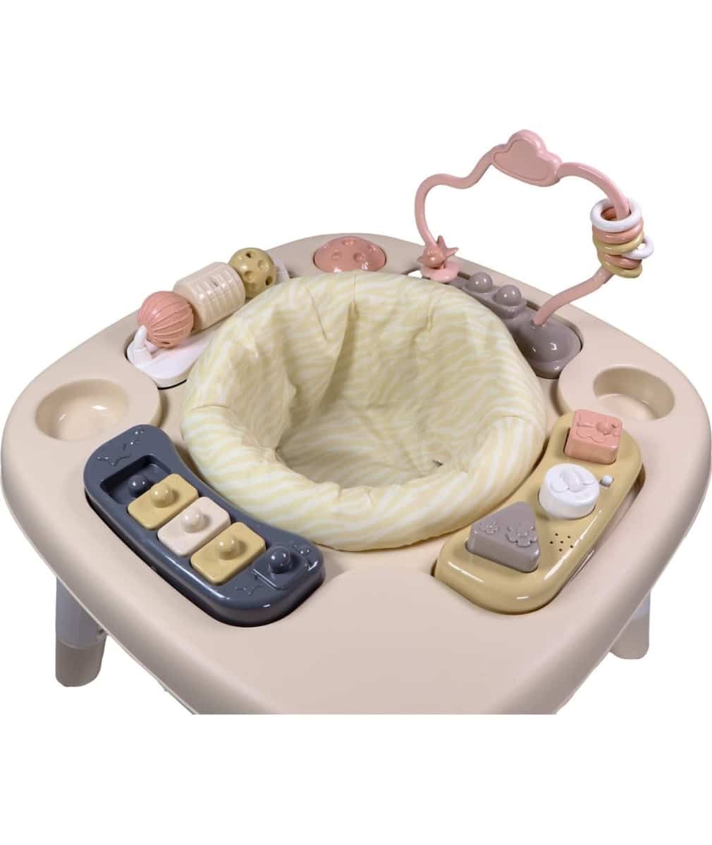 Tryco - Activity Table 3-in-1 - Zebra - Pink/Beige