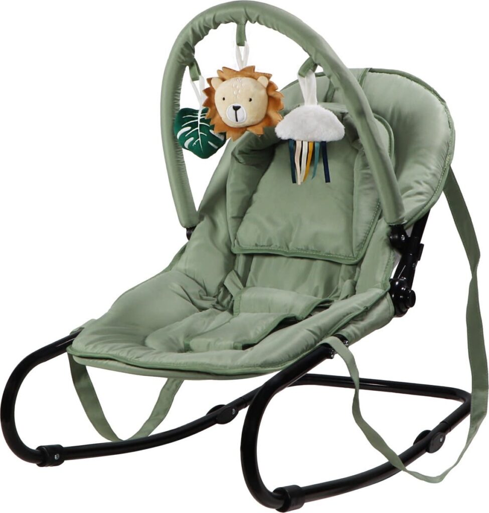 Tryco - Baby Bouncer - Lion Leo - Green
