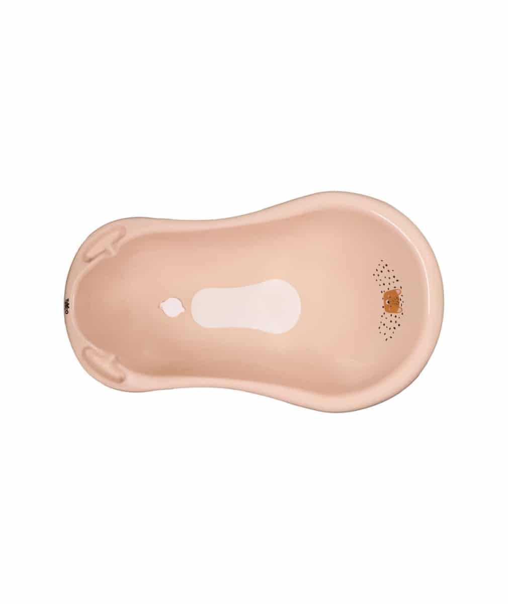 Tryco - Bath with plug and anti slip - Leopard Lenny - Sand