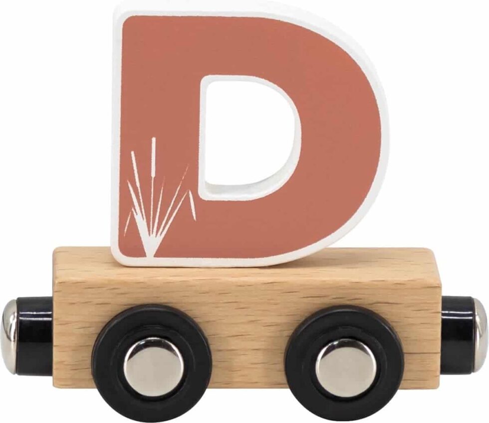 Tryco - Letter Train Colors - Letter "D"