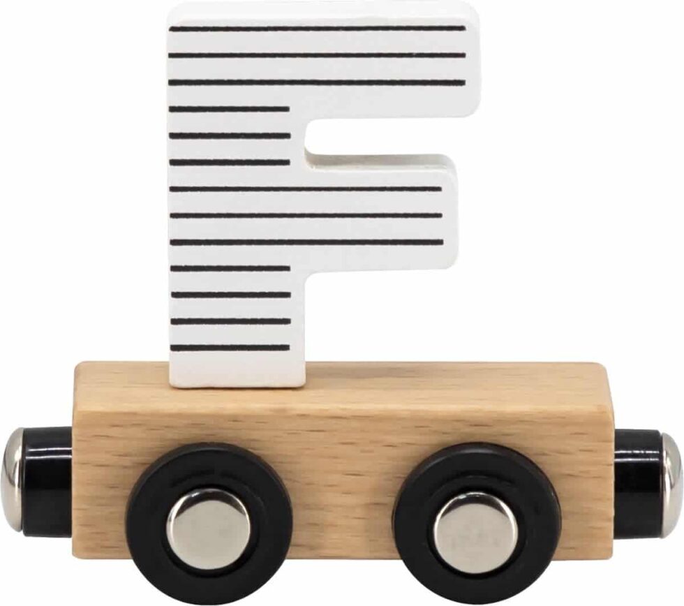 Tryco - Letter Train Colors - Letter "F"