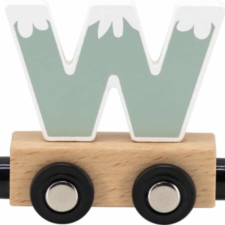 Tryco - Letter Train Colors - Letter "W"