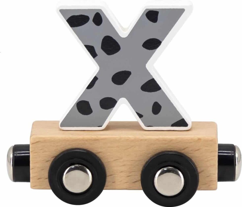 Tryco - Letter Train Colors - Letter "X"