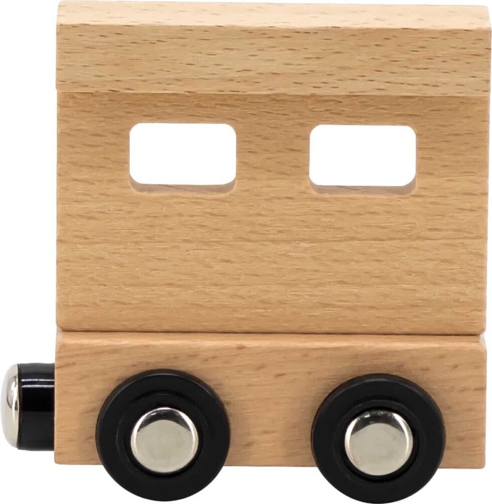 Tryco - Letter Train Natural - End