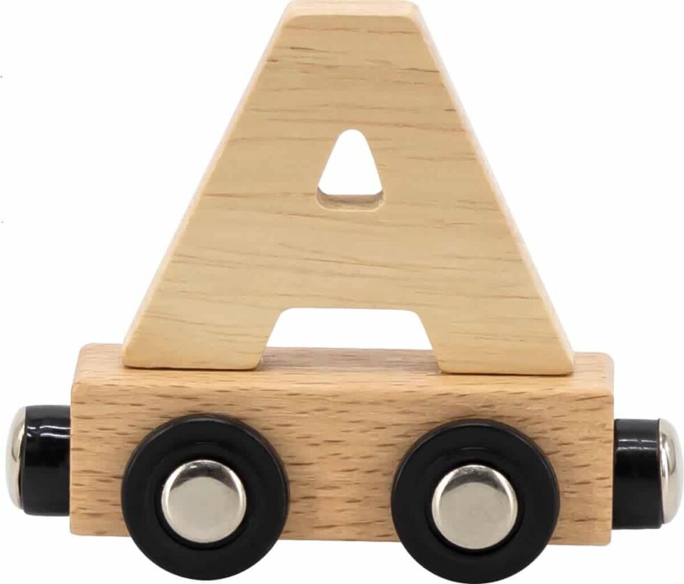 Tryco - Letter Train Natural - Letter "A"