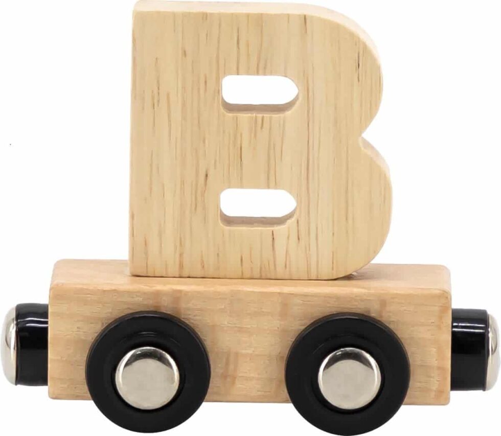 Tryco - Letter Train Natural - Letter "B"