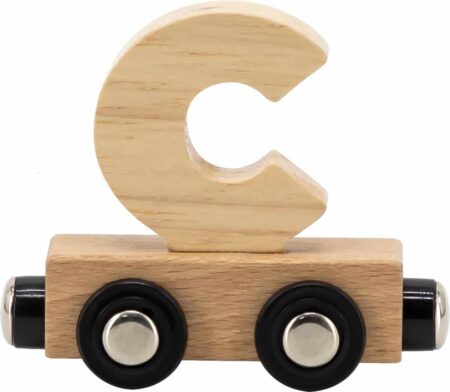 Tryco - Letter Train Natural - Letter "C"