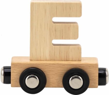 Tryco - Letter Train Natural - Letter "E"