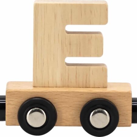 Tryco - Letter Train Natural - Letter "E"