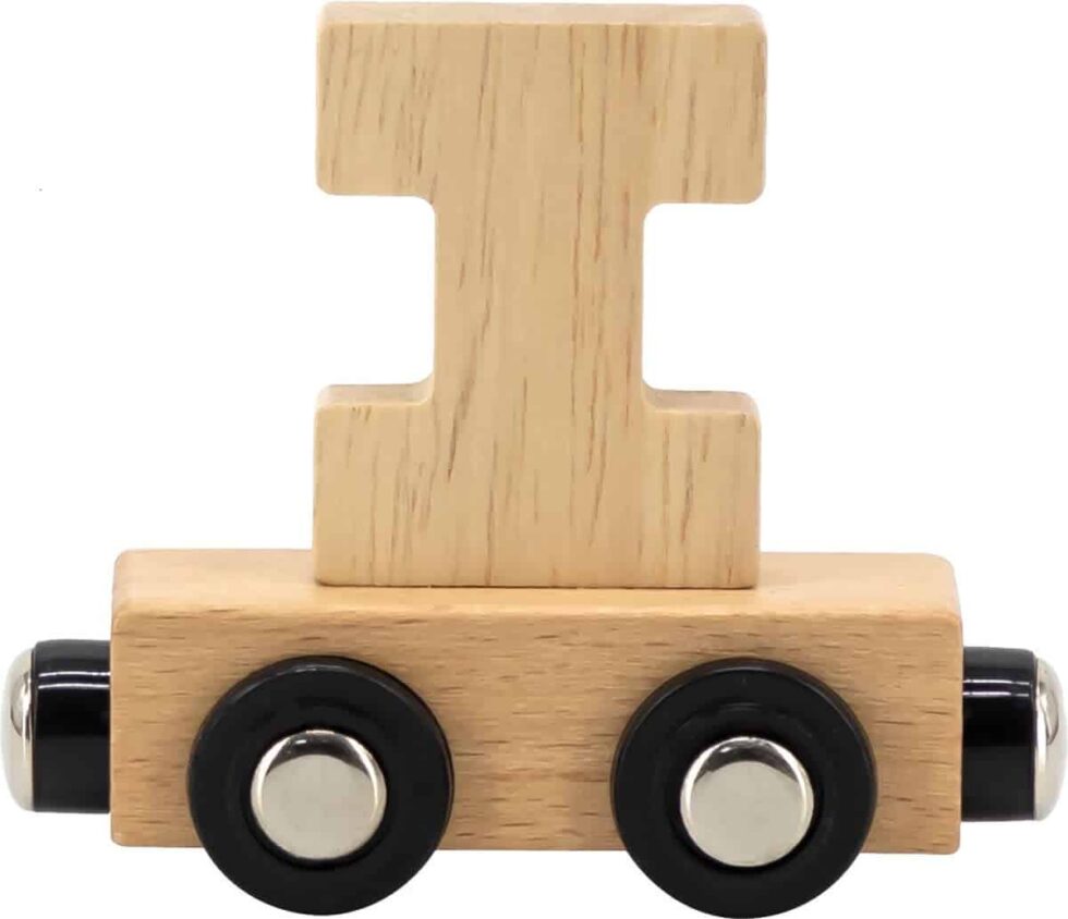 Tryco - Letter Train Natural - Letter "I"