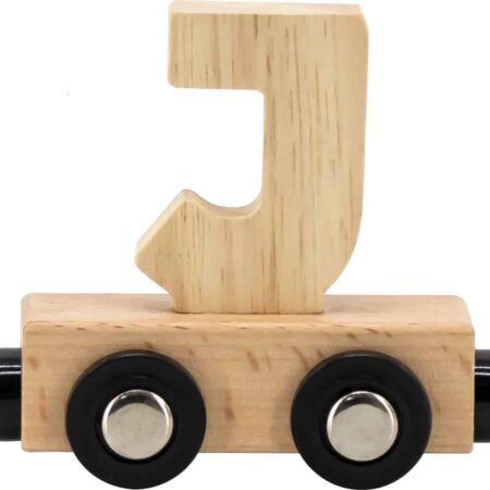 Tryco - Letter Train Natural - Letter "J"