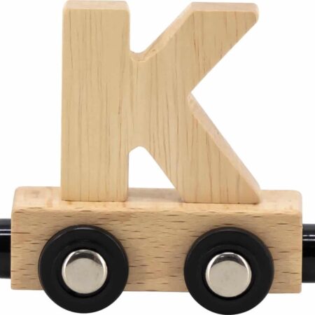 Tryco - Letter Train Natural - Letter "K"