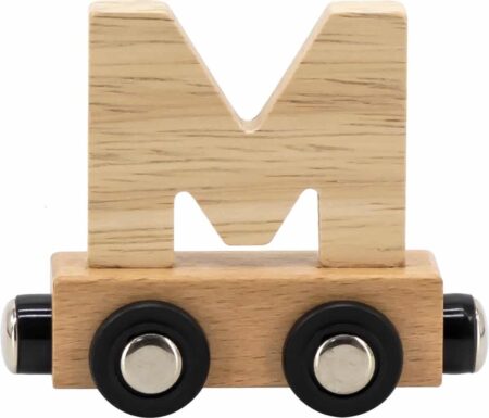 Tryco - Letter Train Natural - Letter "M"