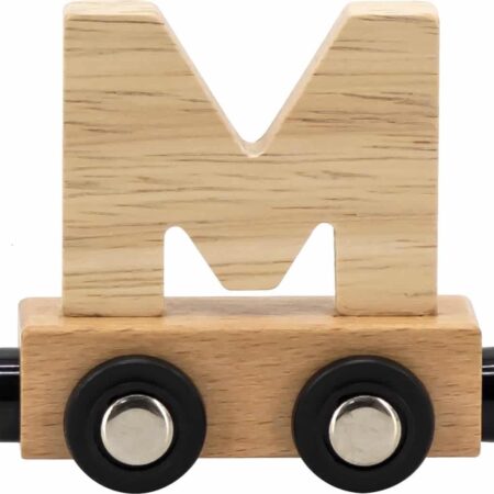 Tryco - Letter Train Natural - Letter "M"