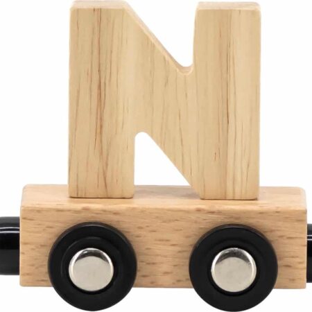 Tryco - Letter Train Natural - Letter "N"
