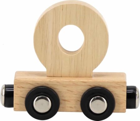 Tryco - Letter Train Natural - Letter "O"