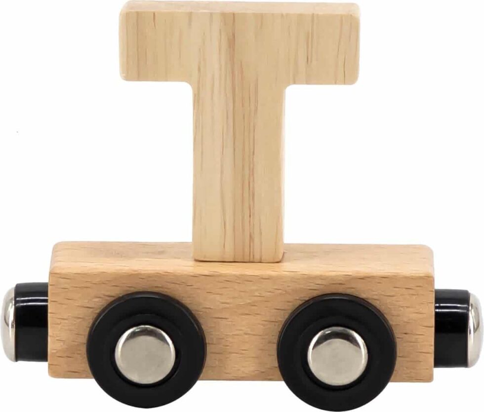Tryco - Letter Train Natural - Letter "T"