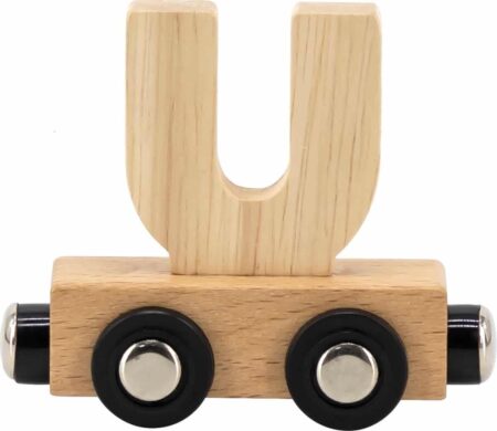 Tryco - Letter Train Natural - Letter "U"