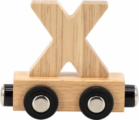 Tryco - Letter Train Natural - Letter "X"