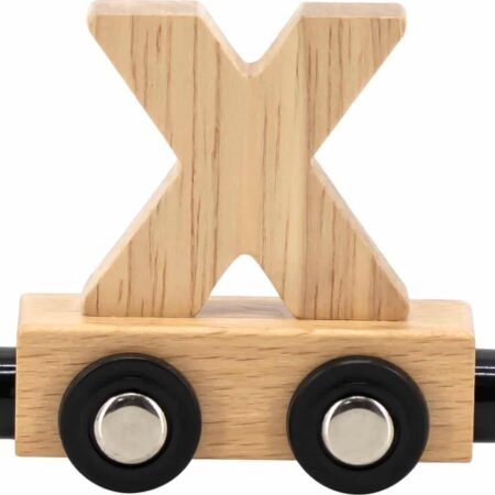 Tryco - Letter Train Natural - Letter "X"