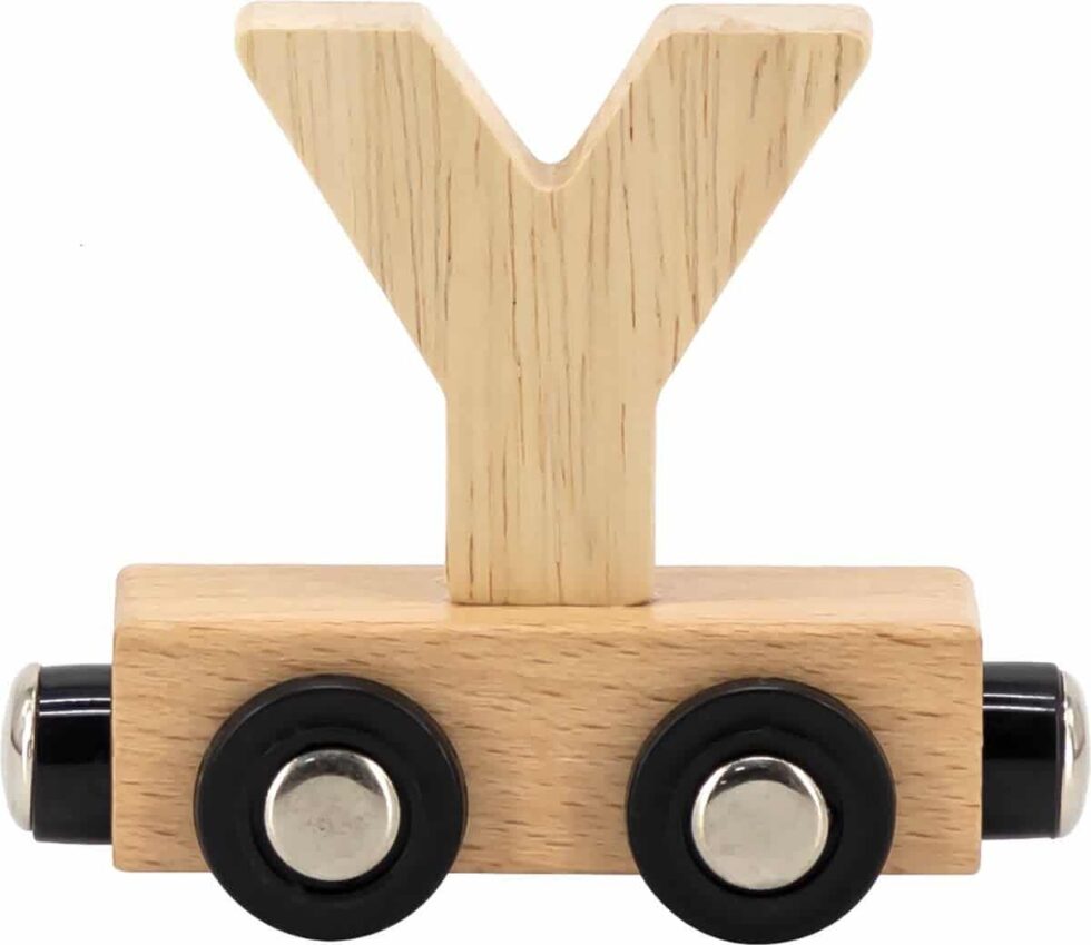Tryco - Letter Train Natural - Letter "Y"