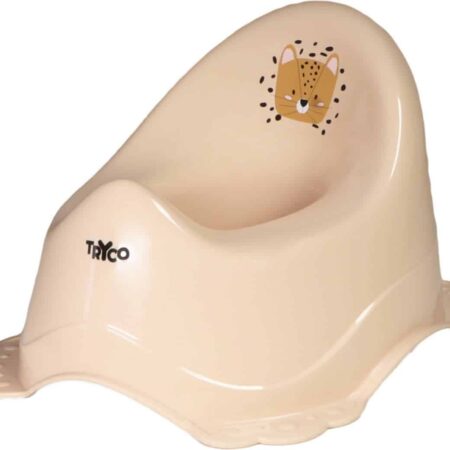 Tryco - Potty with anti slip - Leopard Leo - Sand
