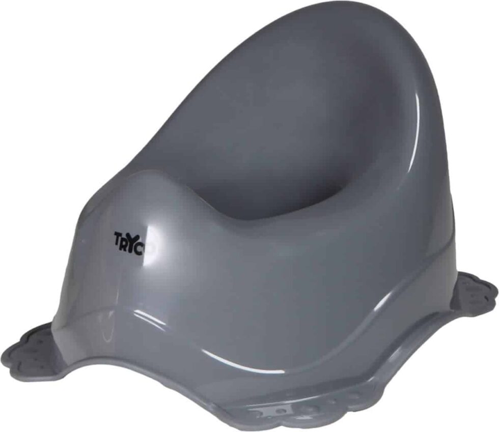 Tryco - Potty with anti slip - UNI - Anthracite