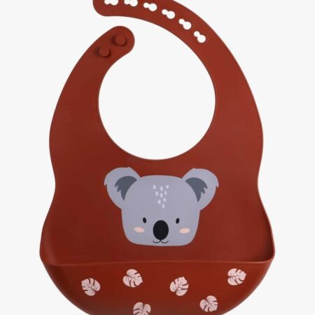 Tryco - Silicone - Bib - Koala Dark Rust