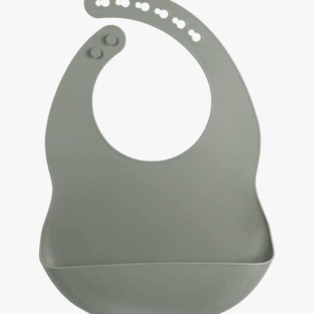 Tryco - Silicone - Bib - Olive Gray