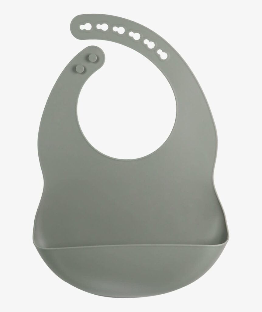 Tryco - Silicone - Bib - Olive Gray
