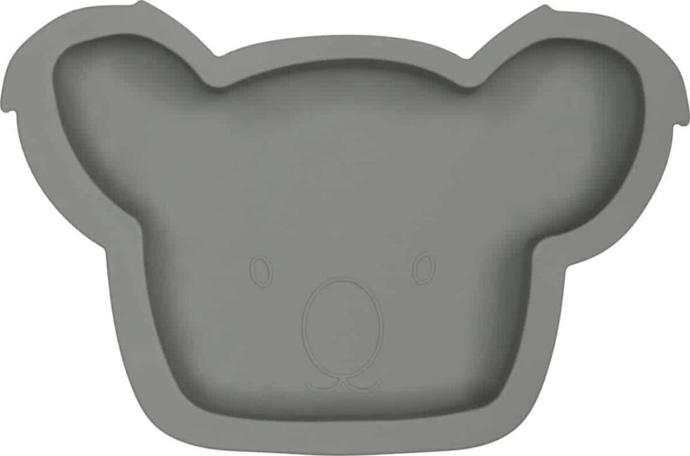 Tryco - Silicone - Plate - Koala Olive Gray