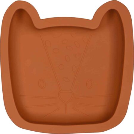 Tryco - Silicone - Plate - Leopard Sienna