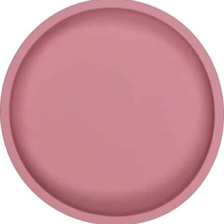 Tryco - Silicone - Round Plate - Dusty Rose
