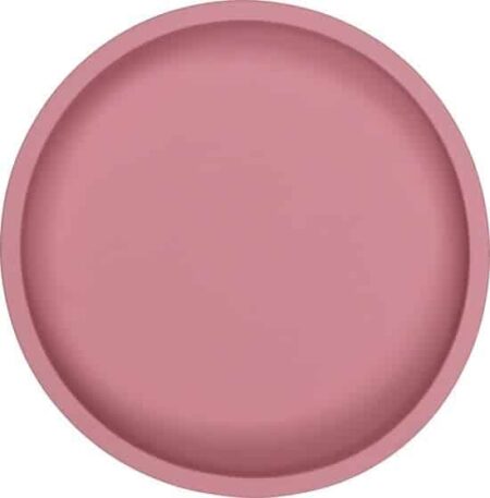Tryco - Silicone - Round Plate - Dusty Rose