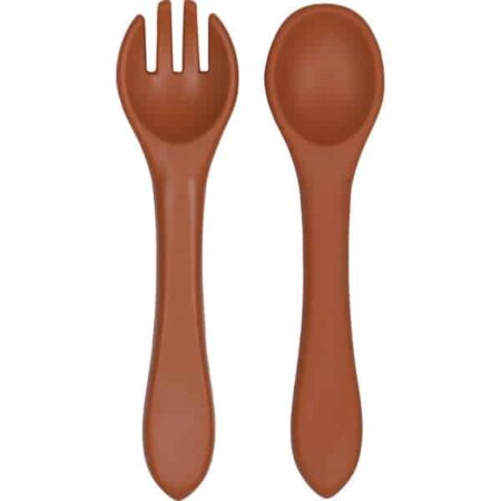 Tryco - Silicone - spoon & fork - Sienna