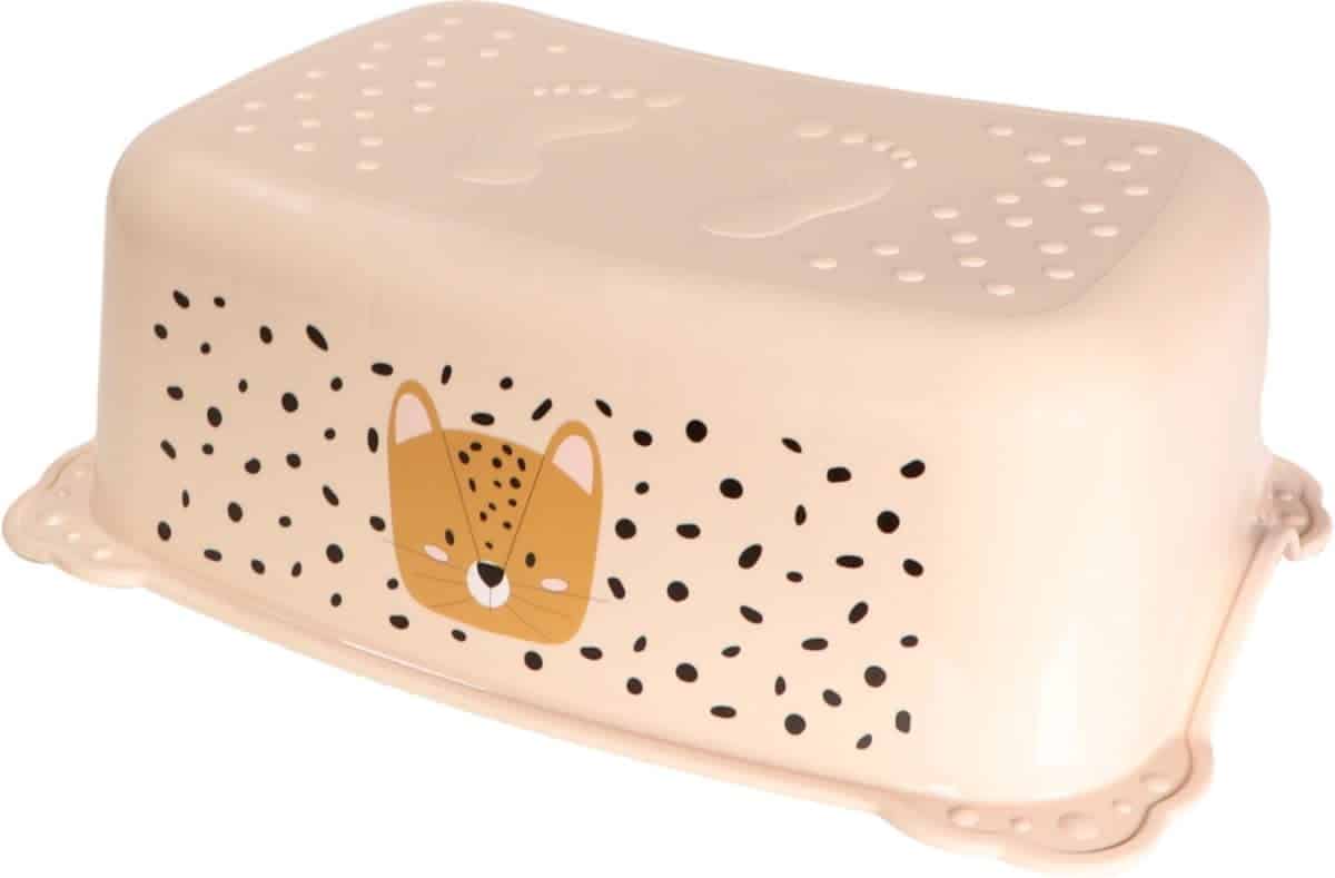 Tryco - Step Stool with anti slip - Leopard Lenny - Sand