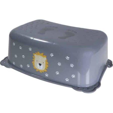 Tryco - Step Stool with anti slip - Lion Leo - Antracite