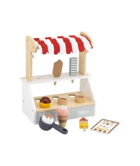 Tryco - Wooden Ice Cream Cart
