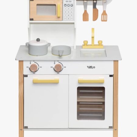 Tryco - Wooden Kitchen White & Gold