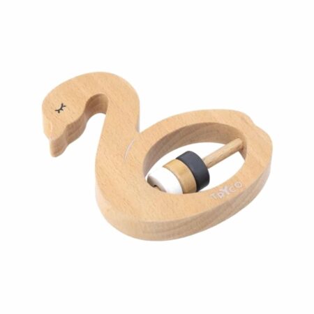 Tryco - Wooden Rattle - Swan