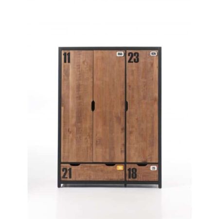 VIPACK - ALEX 3 DEURS KLEERKAST