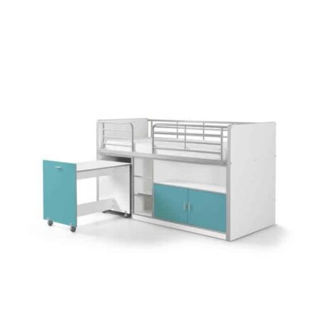 VIPACK - BONNY 91 HOOGSLAPER TURQUOISE